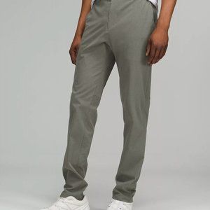 Lululemon Commission Slim-Fit Pant 34" WovenAir Grey Sage 33 Waist